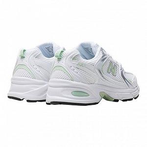 Кроссовки New Balance 530 Белый/Зеленый, размер 44 synthetic.ua - Фото 1