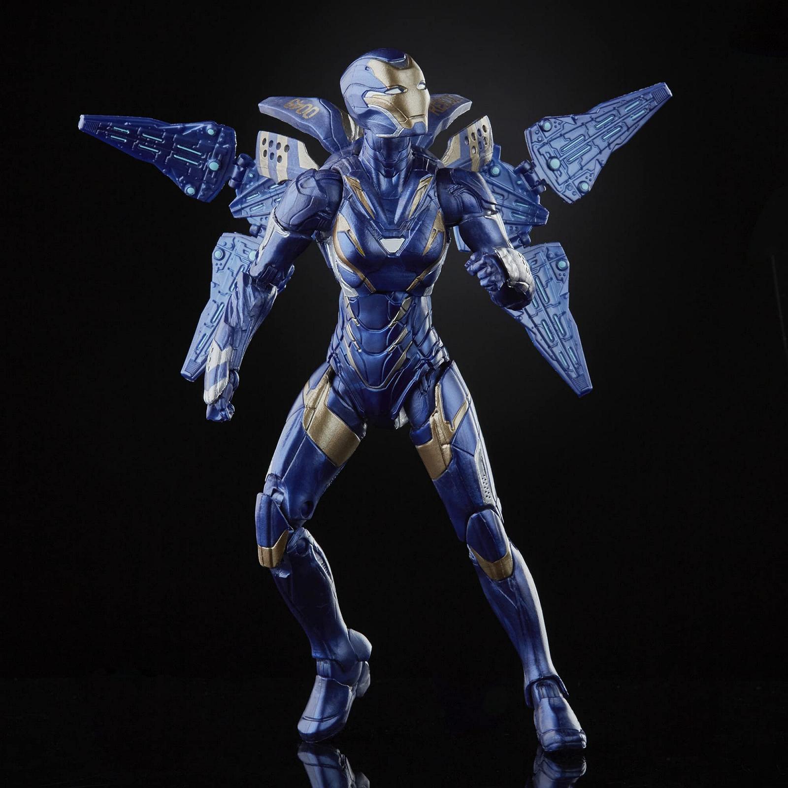Фигурки Marvel Капитан Марвел и Спасательная Броня Hasbro Legends Series 15 см, Infinity Saga, с 12 аксессуарами, F0190, разноцветные, фото №8