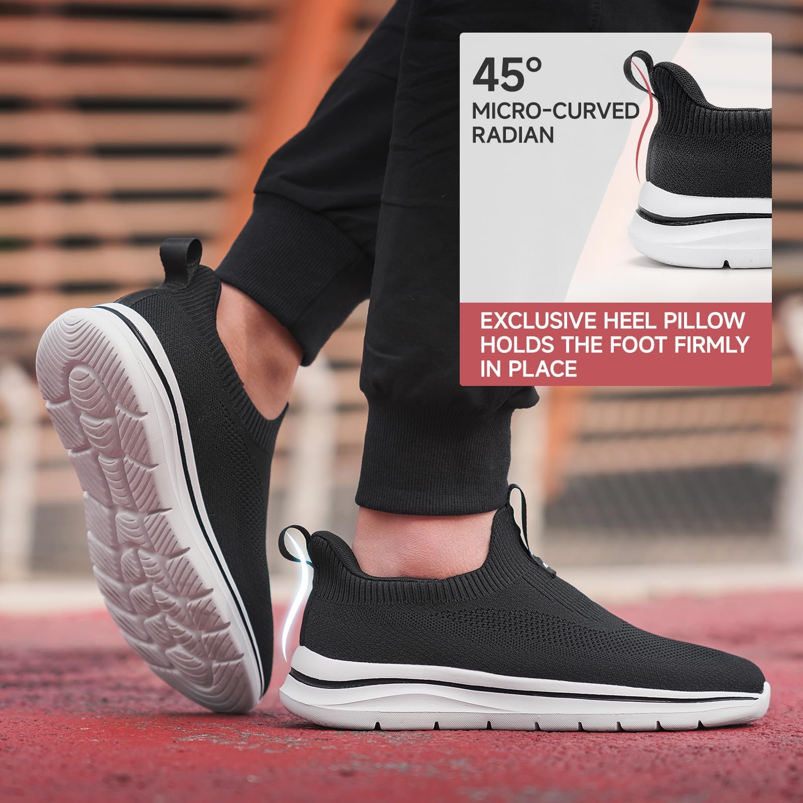 Кросівки Sosenfer Без шнурків Дихаючі Чоловічі Зручні Повсякденні Спортивні, фото №6