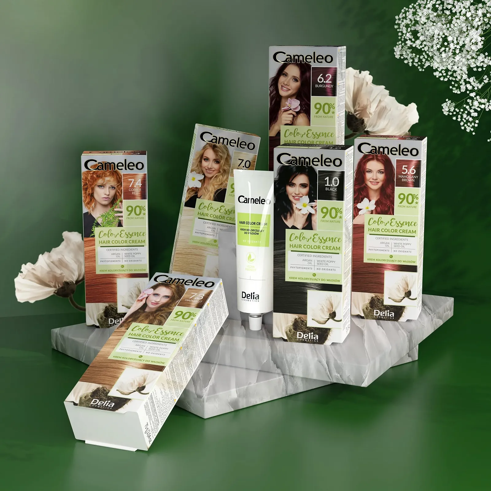 Крем-фарба Cameleo Color Essence Burgundy "Тон в тон" Ефект до 8 змивань 75 г, фото №2 Крем-фарба Cameleo Color Essence Burgundy "Тон в тон" Ефект до 8 змивань 75 г, фото №2