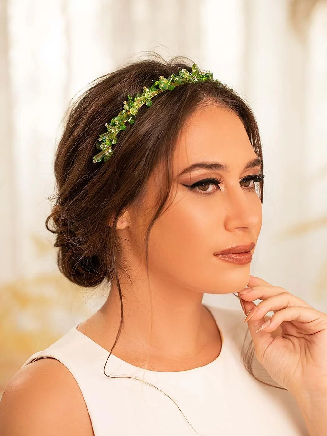 Обруч для волосся IYOU Блискучі стрази, фото №3 Обруч для волосся IYOU Блискучі стрази, фото №3