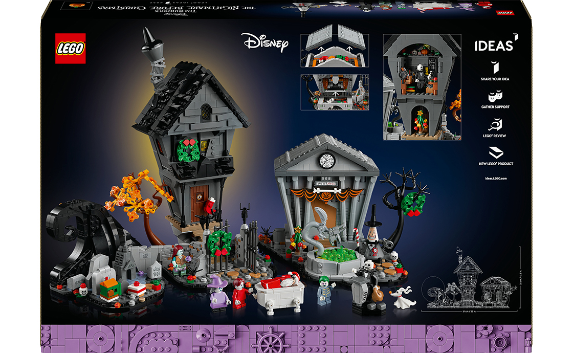 LEGO Ideas Ужас перед Рождеством от Тима Бертона и студии Disney (21351), фото №3