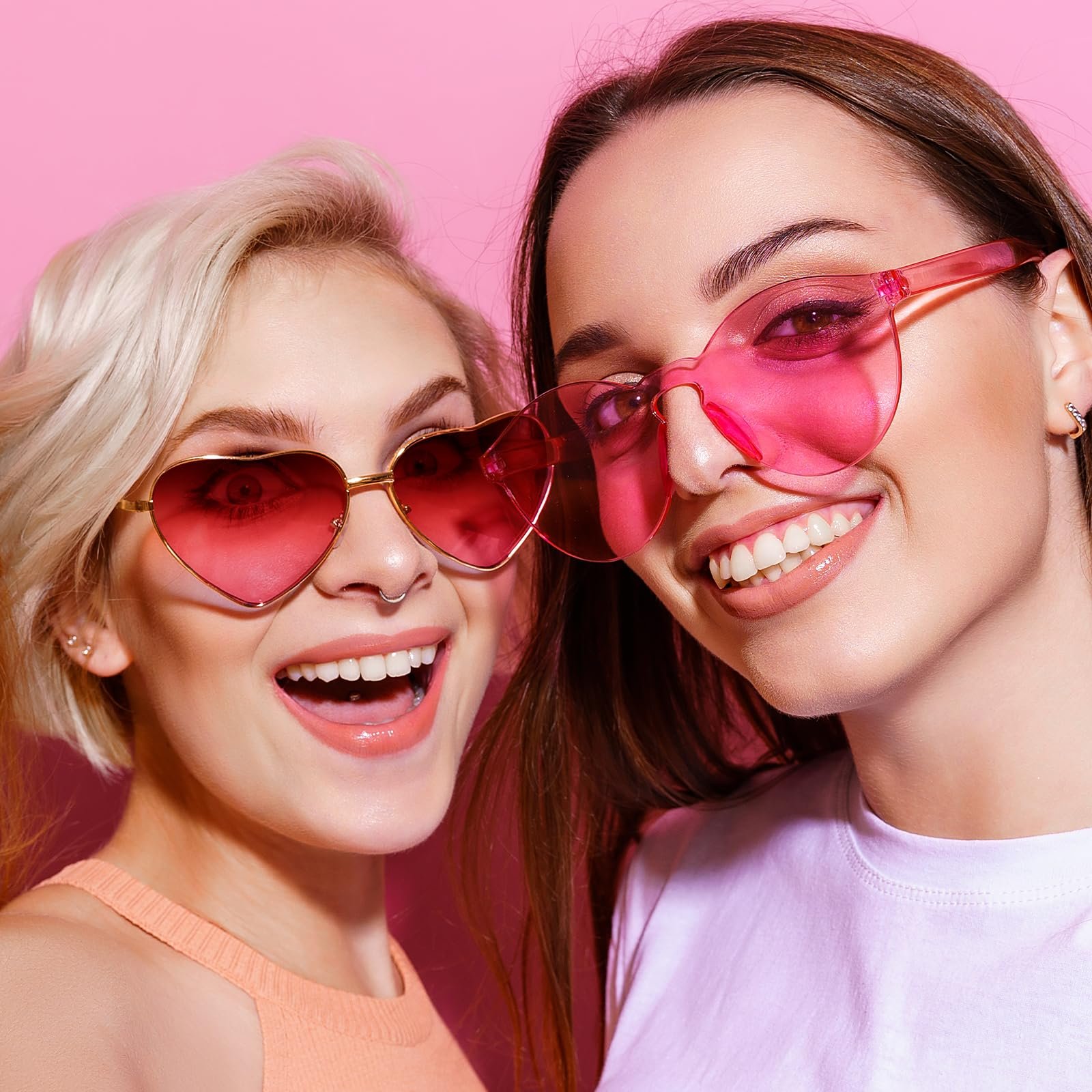 Сонцезахисні окуляри Серце Dollger Металева оправа UV400, фото №6