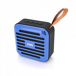 Колонка T5-S Bluetooth 4.1 до 10m 1х3W 4Ω 600mAh 90dB TF card/USB DC 5V Blue - Фото 1