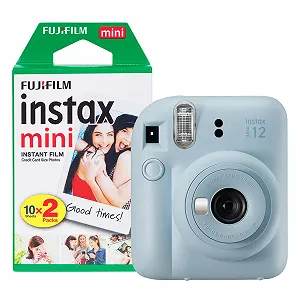 Камера мгновенной печати Fujifilm Instax Mini 12 20 снимков Pastel Blue - Фото 1