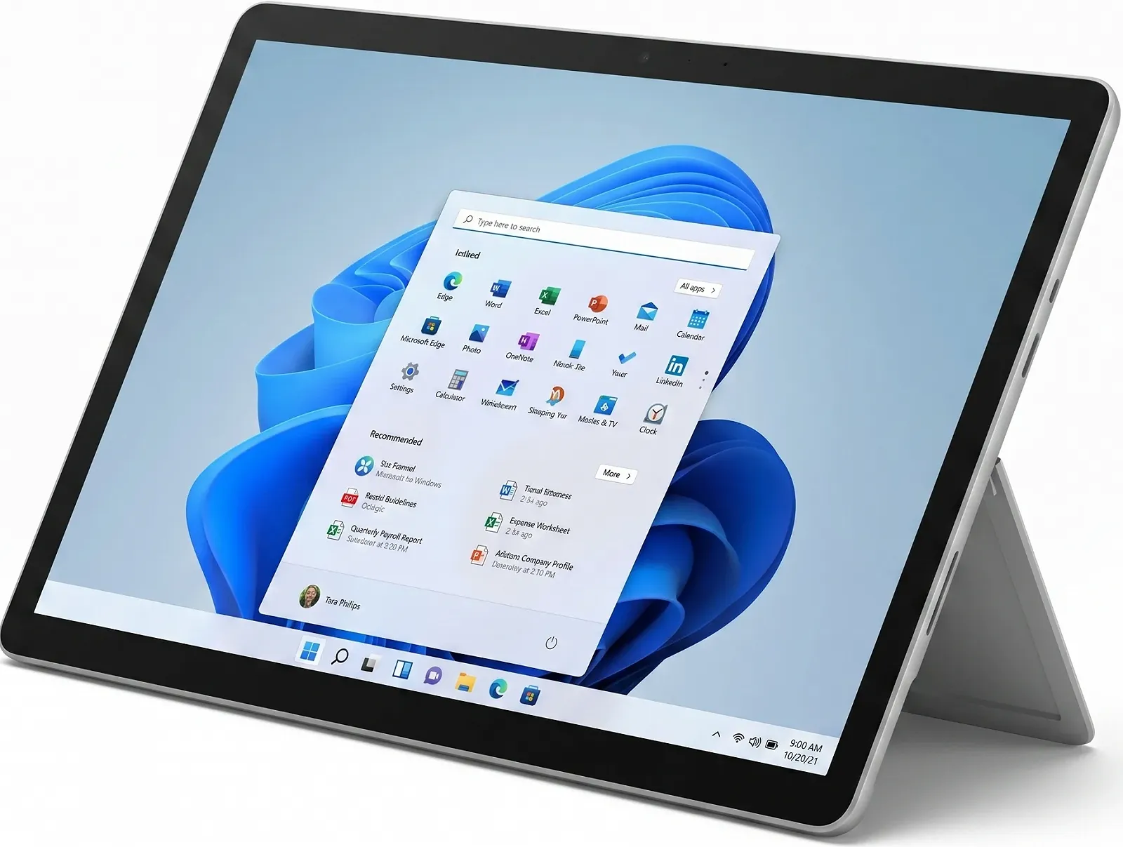 Планшет 10.5" Microsoft Surface Go 3 Intel Pentium 6500Y RAM 8GB SSD 128GB 11ч батарея Win11 Магниевый корпус Платиновый, фото №1