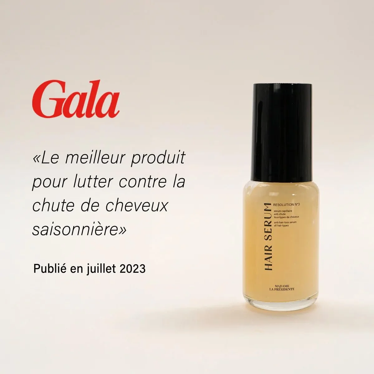 Сироватка Madame La Presidente Resolution No. 3 проти випадіння волосся, для прискорення росту, фото №5