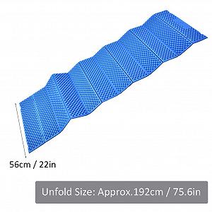 Коврик Tyenaza Foam Camping Mat Waterproof Blue synthetic.ua - Фото 1