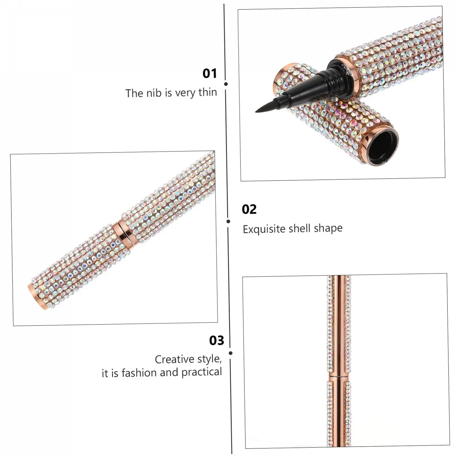 Підводка для очей NOLITOY 1 x Магнітна, фото №7 Підводка для очей NOLITOY 1 x Магнітна, фото №7