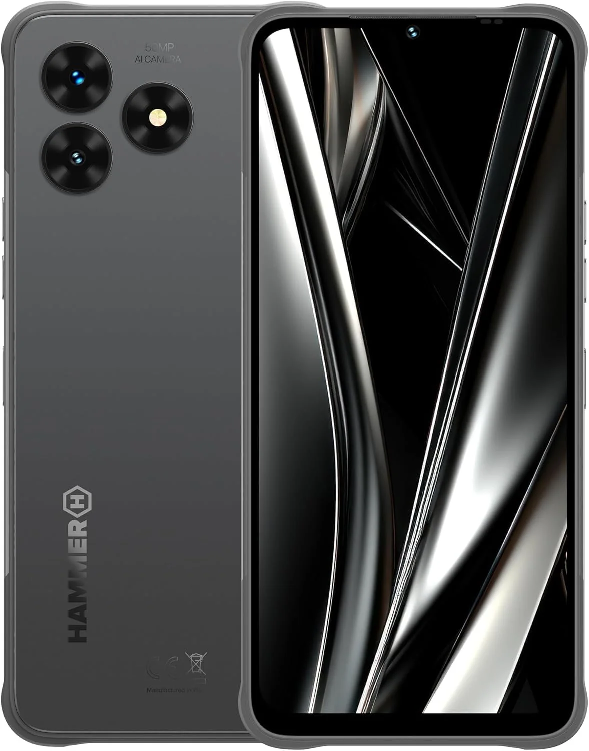 Смартфон Hammer Blade Va 5G IP69 6000 mAh 6,56" 8GB RAM 128GB Android 14, фото №1