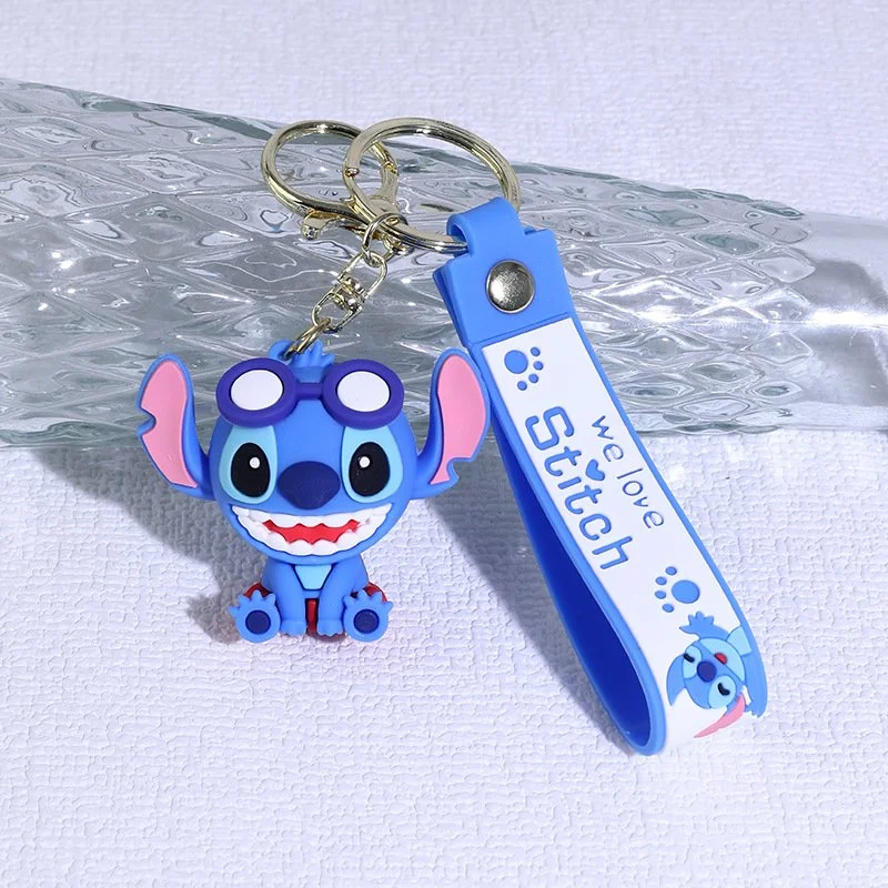 Брелок Lilo Stitch для ключей, рюкзака, сумки, 6 см, фото №4