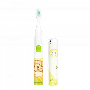 Дитяча звукова зубна щітка VITAMMY Smile Kids Green Lion 3+ synthetic.ua - Фото 1