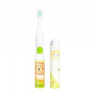 Дитяча звукова зубна щітка VITAMMY Smile Kids Green Lion 3+ synthetic.ua - Фото 1