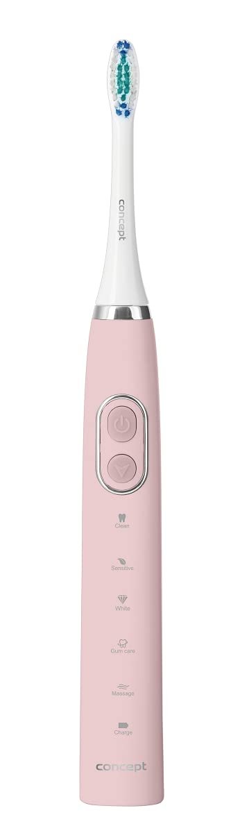 Електрична звукова зубна щітка CONCEPT Hausgeräte ZK4012 Sonic 38000 коливань/хв Pink, фото №3