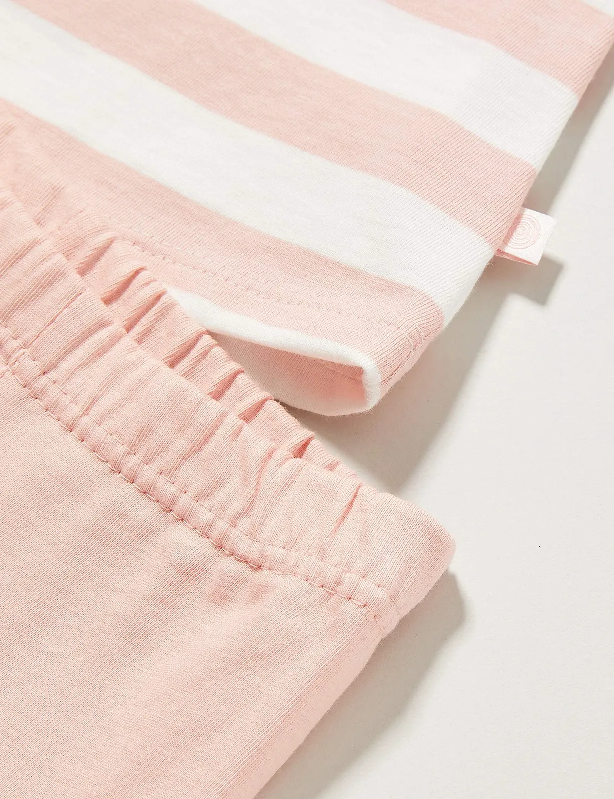 Комплект пижамы Sanetta для девочек Шорты Розовый, фото №5 Комплект пижамы Sanetta для девочек Шорты Розовый, фото №5