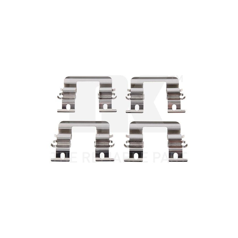 Монтажный комплект тормозных колодок NK 7935696 для, передний мост, фото №1