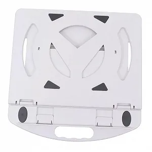 Подставка для ноутбука Вращающаяся NOLITOY Белый с увеличенным теплоотводом Прочный держатель Эргономичный экранный подъемник Прочный и термостойкий для комфортной работы за столом - Фото 1