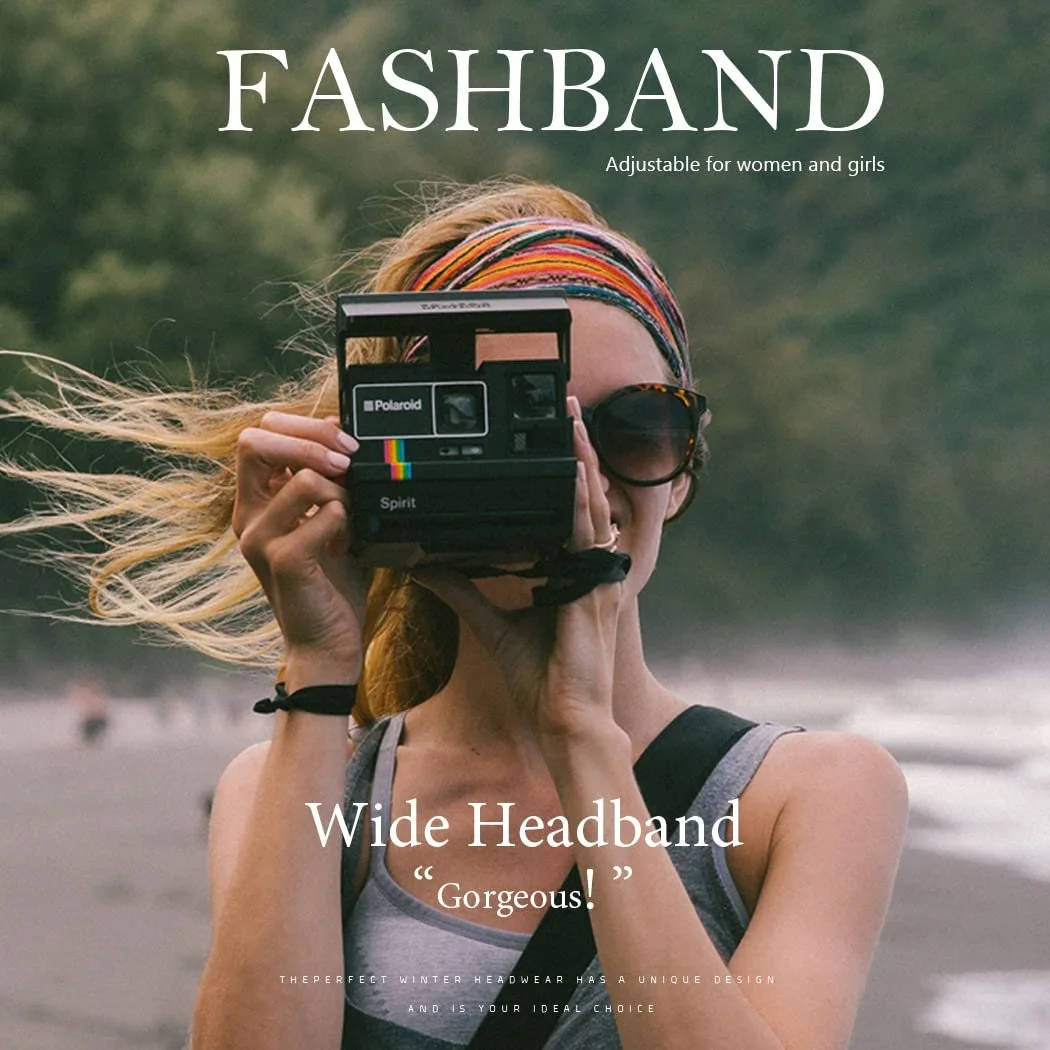 Пов'язка на голову широка, фото №5