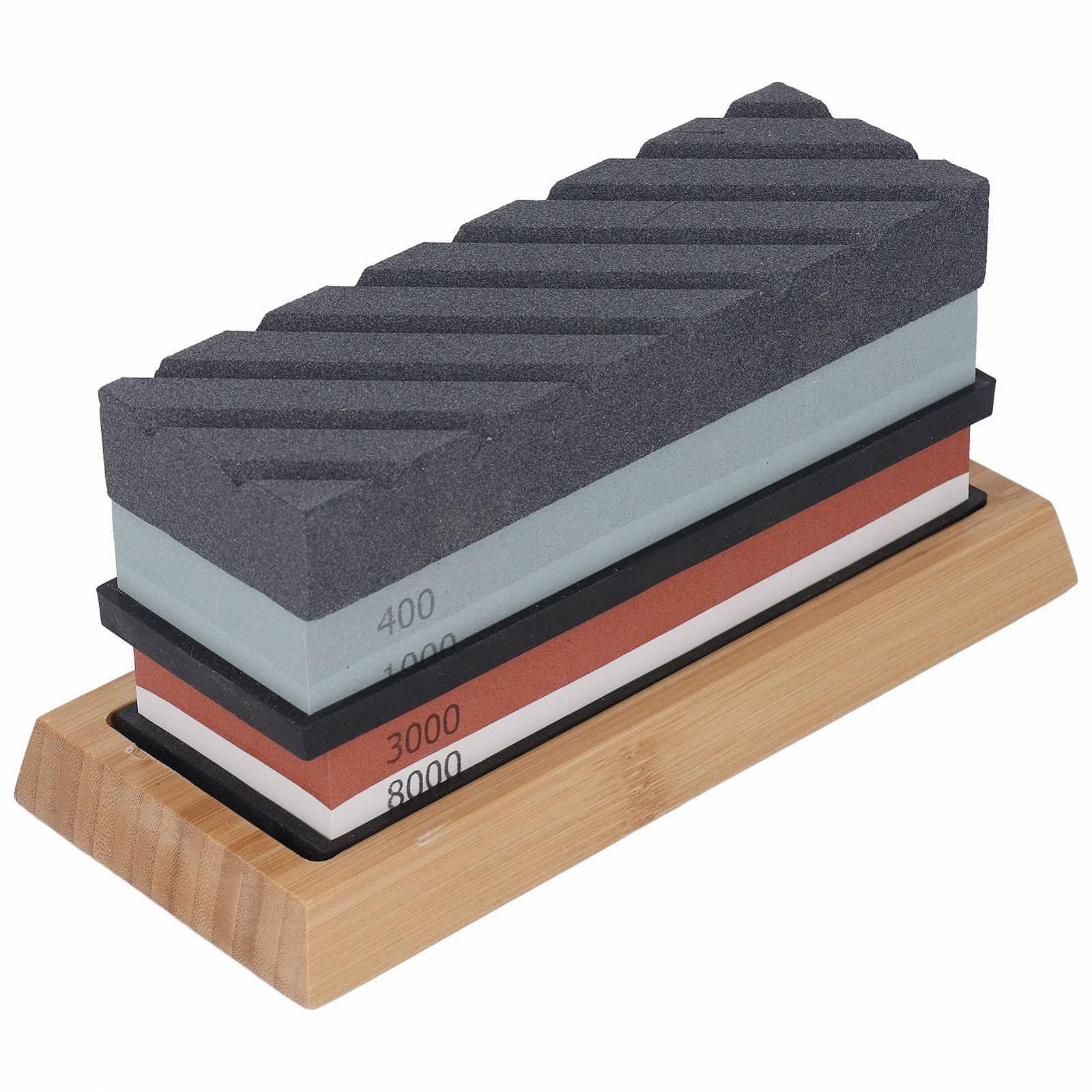 Набір точильних каменів Srliya з бамбуковою основою професійний, фото №5 Набір точильних каменів Srliya з бамбуковою основою професійний, фото №5