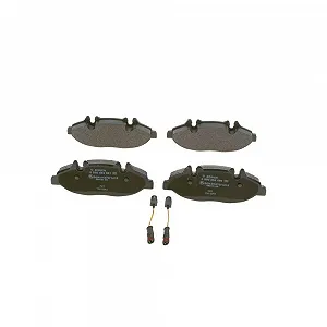 Комплект гальмівних колодок, дискове гальмо BOSCH 0 986 494 081 для MERCEDES-BENZ - Фото 1