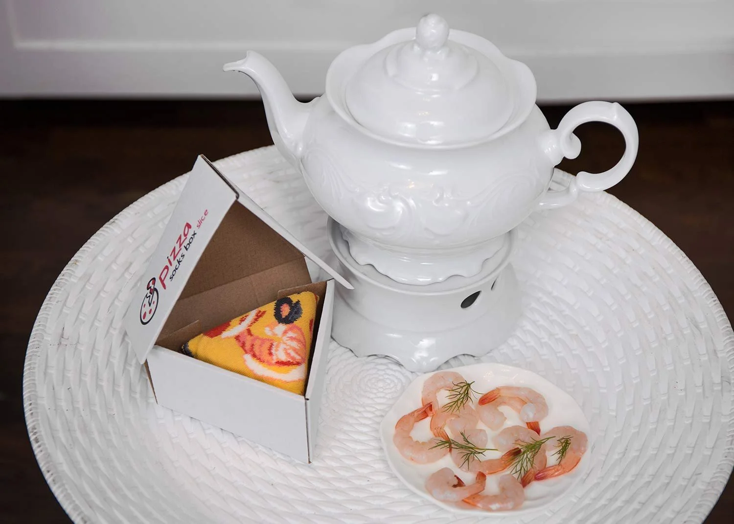 Носки Rainbow Socks Кусочек пиццы в коробке - С морепродуктами - Женские Мужские Носки с пиццой 1 пара, фото №6 Носки Rainbow Socks Кусочек пиццы в коробке - С морепродуктами - Женские Мужские Носки с пиццой 1 пара, фото №6