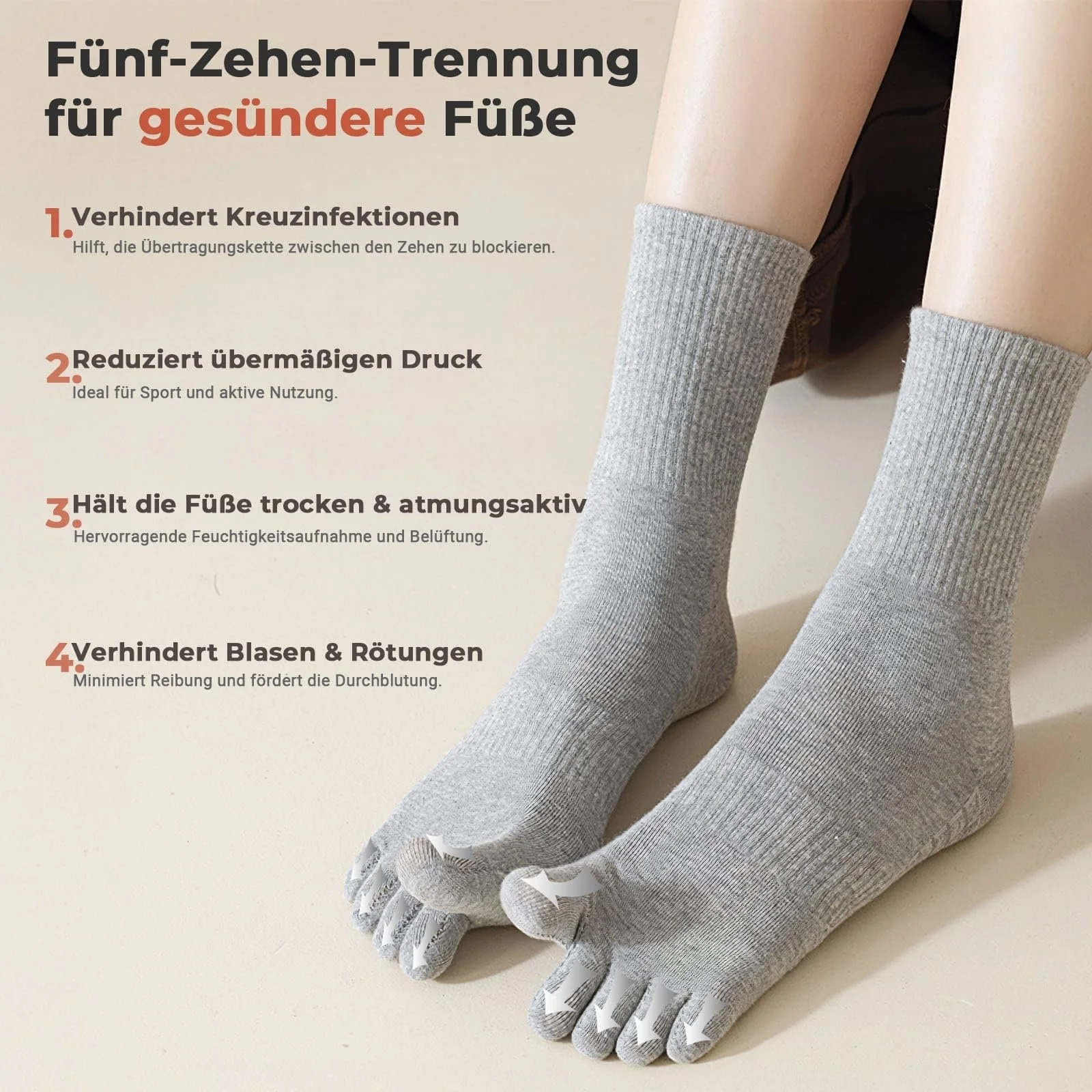 Жіночі шкарпетки з бавовни, фото №4