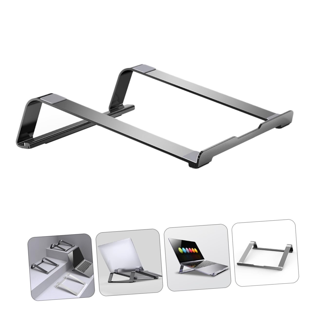 Підставка для ноутбука Алюмінієва NOLITOY Ергономічна Охолодження, фото №9