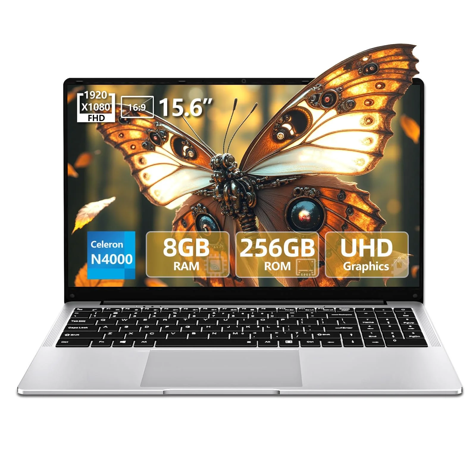Ноутбук 15.6" Tunhail UL153 Intel Celeron N4000 RAM 8GB SSD 256GB Windows 10 Home (UKR), фото №1 Ноутбук 15.6" Tunhail UL153 Intel Celeron N4000 RAM 8GB SSD 256GB Windows 10 Home (UKR), фото №1