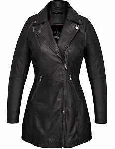 Кожаное пальто Bluepiel Vera Женское - Фото 1