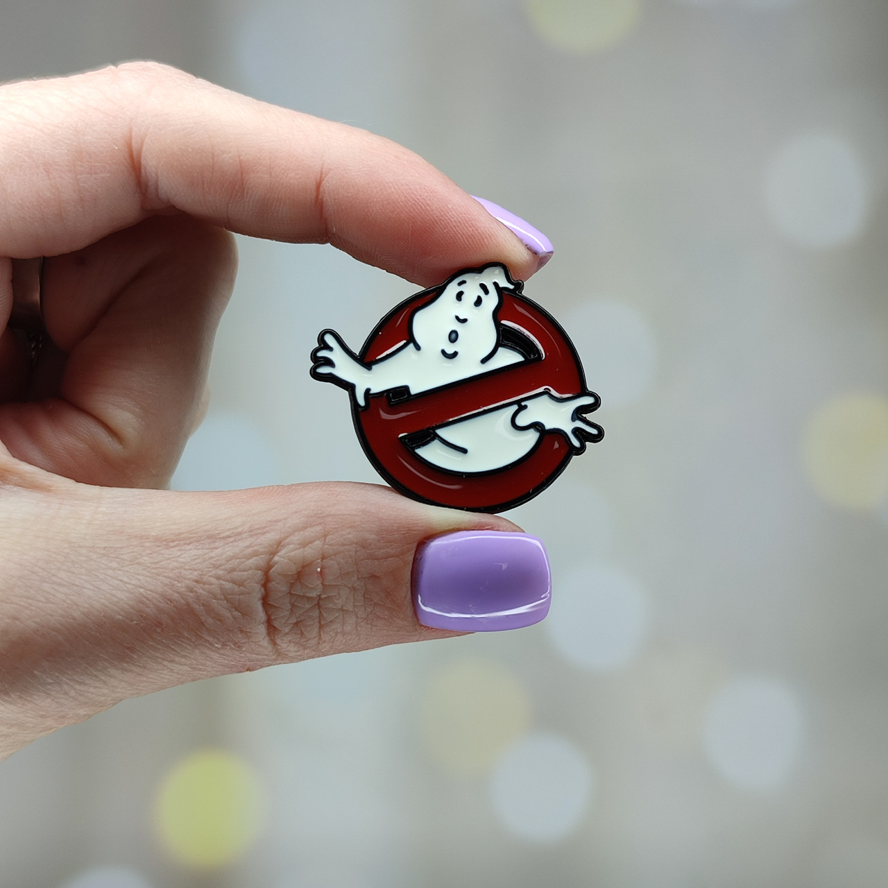 Металлический значок пин Охотники за привидениями, фото №1