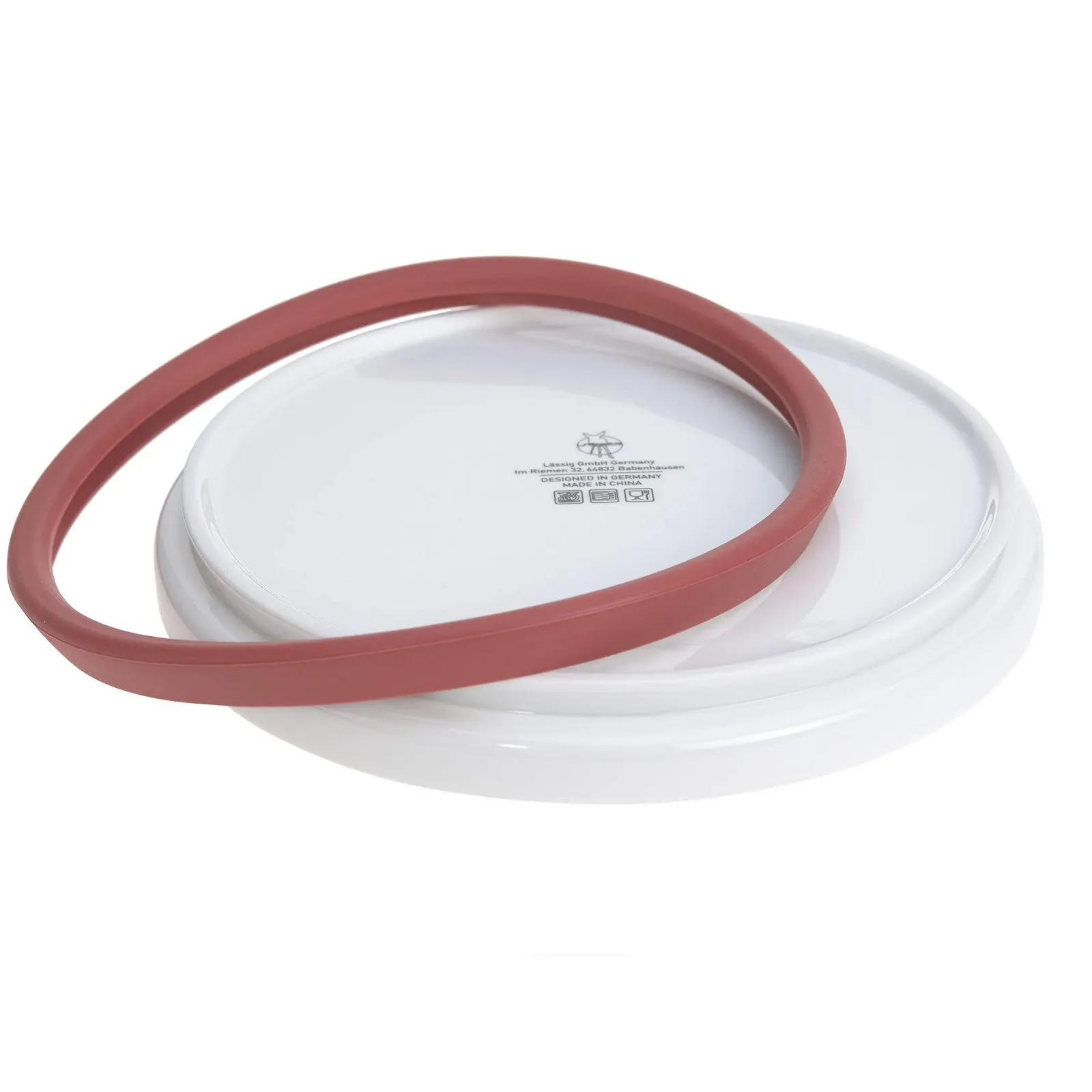 Набір посуду Lesseig, дитячий порцеляновий, тарілка, миска, чашка з силіконовим кільцем, нековзкий, фото №10 Набір посуду Lesseig, дитячий порцеляновий, тарілка, миска, чашка з силіконовим кільцем, нековзкий, фото №10