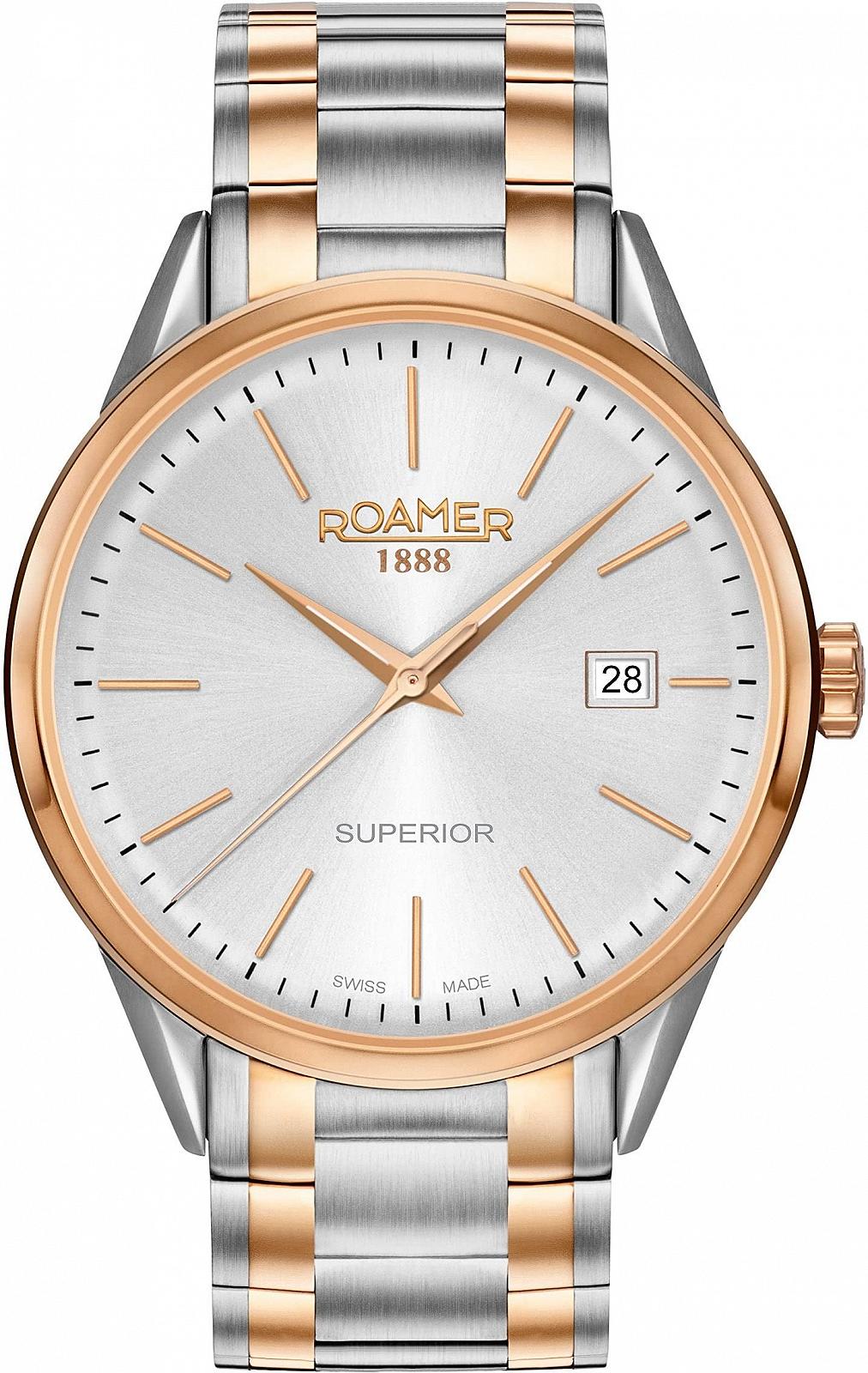 Часы Roamer of Switzerland Case Кварцевые Аналоговые 508833 49 15 51, фото №1