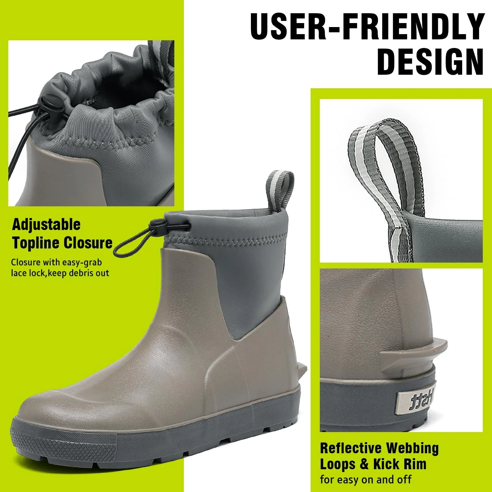 Гумові Чоботи Pelbiuqik Wellington Чоловічі, фото №3