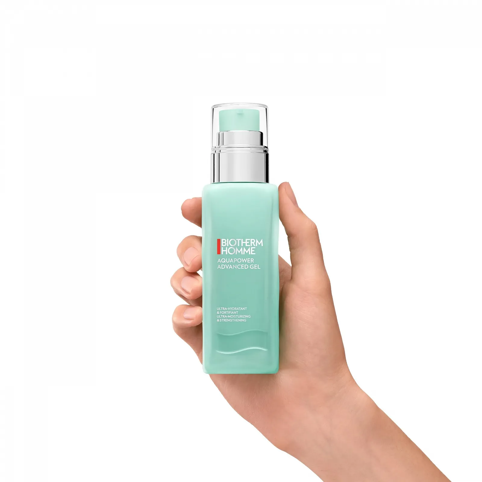 Гель Biotherm Homme Aquapower Advanced для сухої шкіри, крем для обличчя для чоловіків з біотехнологічним планктоном і вітаміном B3, освіжаючий гель для догляду за обличчям, для відновлення шкіри, 75 мл, фото №3