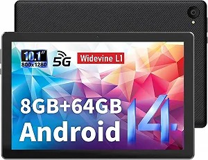 Планшет 10.1" AUMI C11 (3+5)/64Gb 8 ядер Android 14 5000 mAh Чорний - Фото 1