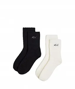 Женские носки K/Signature Cosy, 2 пары, разноцветные, один размер - Фото 1