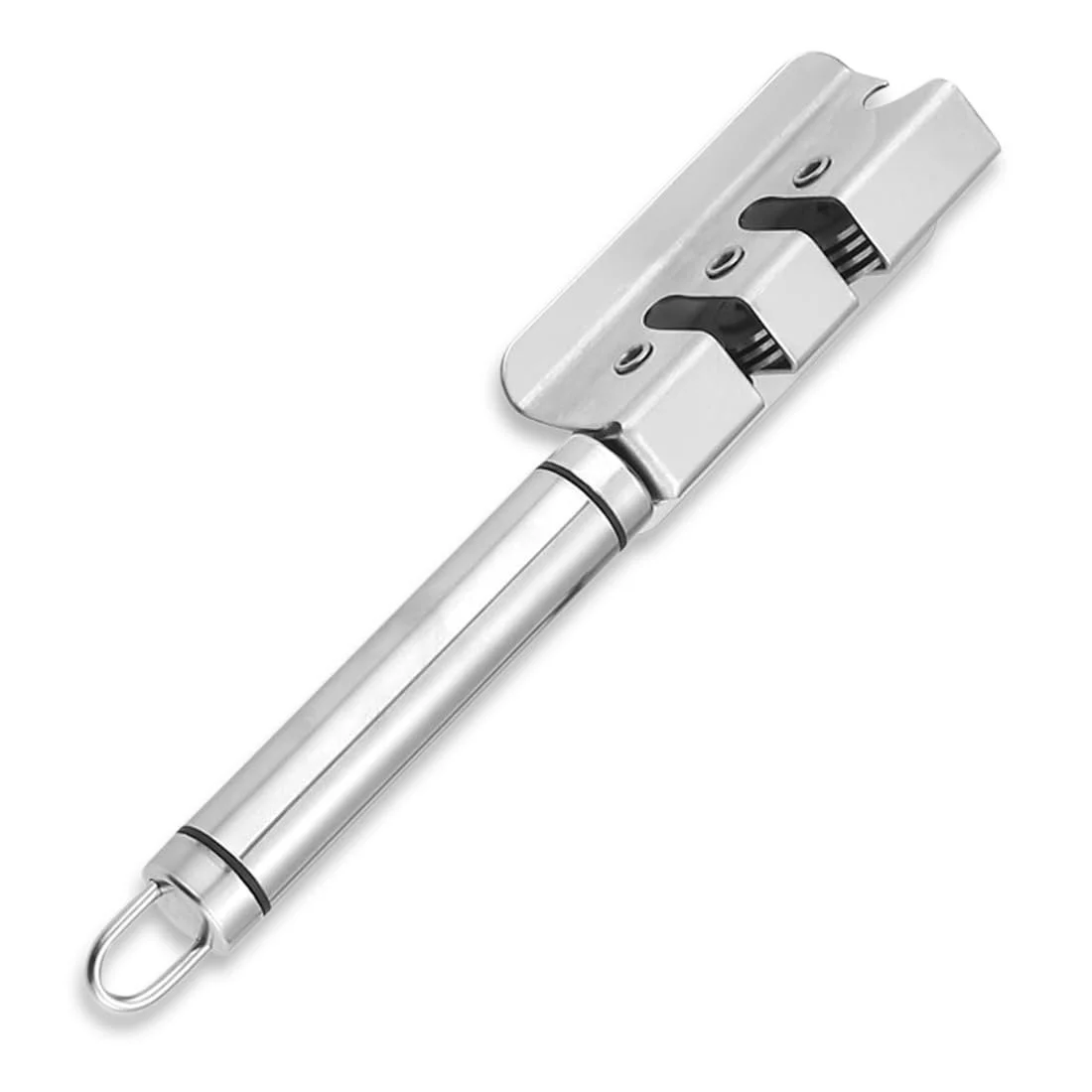 Точилка для ножів ручна триступенева регульований кут заточування Срібляста, фото №1 Точилка для ножів ручна триступенева регульований кут заточування Срібляста, фото №1