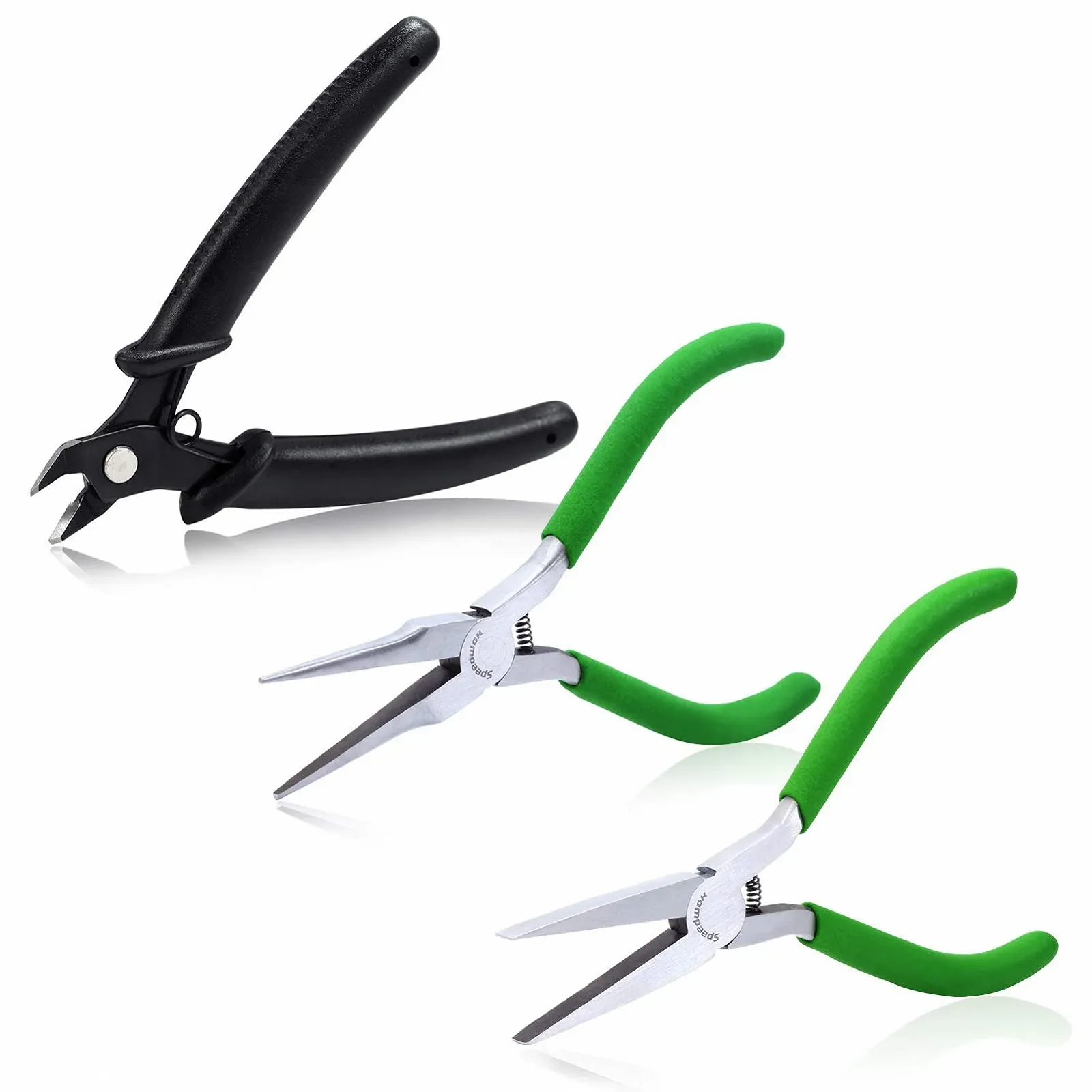 Набор плоскогубцев SPEEDWOX для обработки металла, 3 шт: длинногубцы, плоскогубцы, кусачки с внешней пружиной для изготовления металлических 3D моделей, фото №1 Набор плоскогубцев SPEEDWOX для обработки металла, 3 шт: длинногубцы, плоскогубцы, кусачки с внешней пружиной для изготовления металлических 3D моделей, фото №1