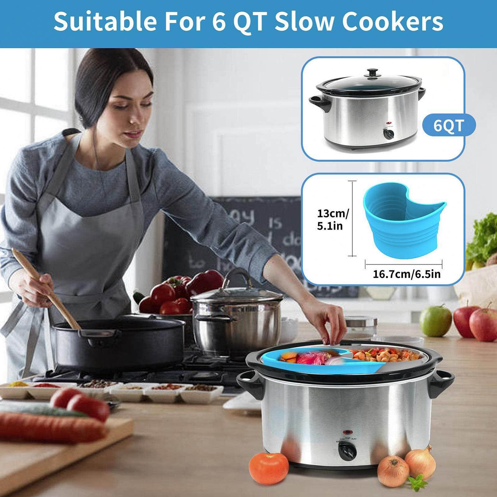 Лайнер Rosixehird Slow Cooker Divider для 6 литров Легко чистится, фото №3