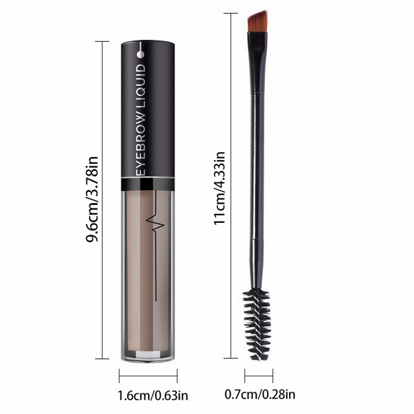 Карандаш для макияжа бровей кисть, фото №6