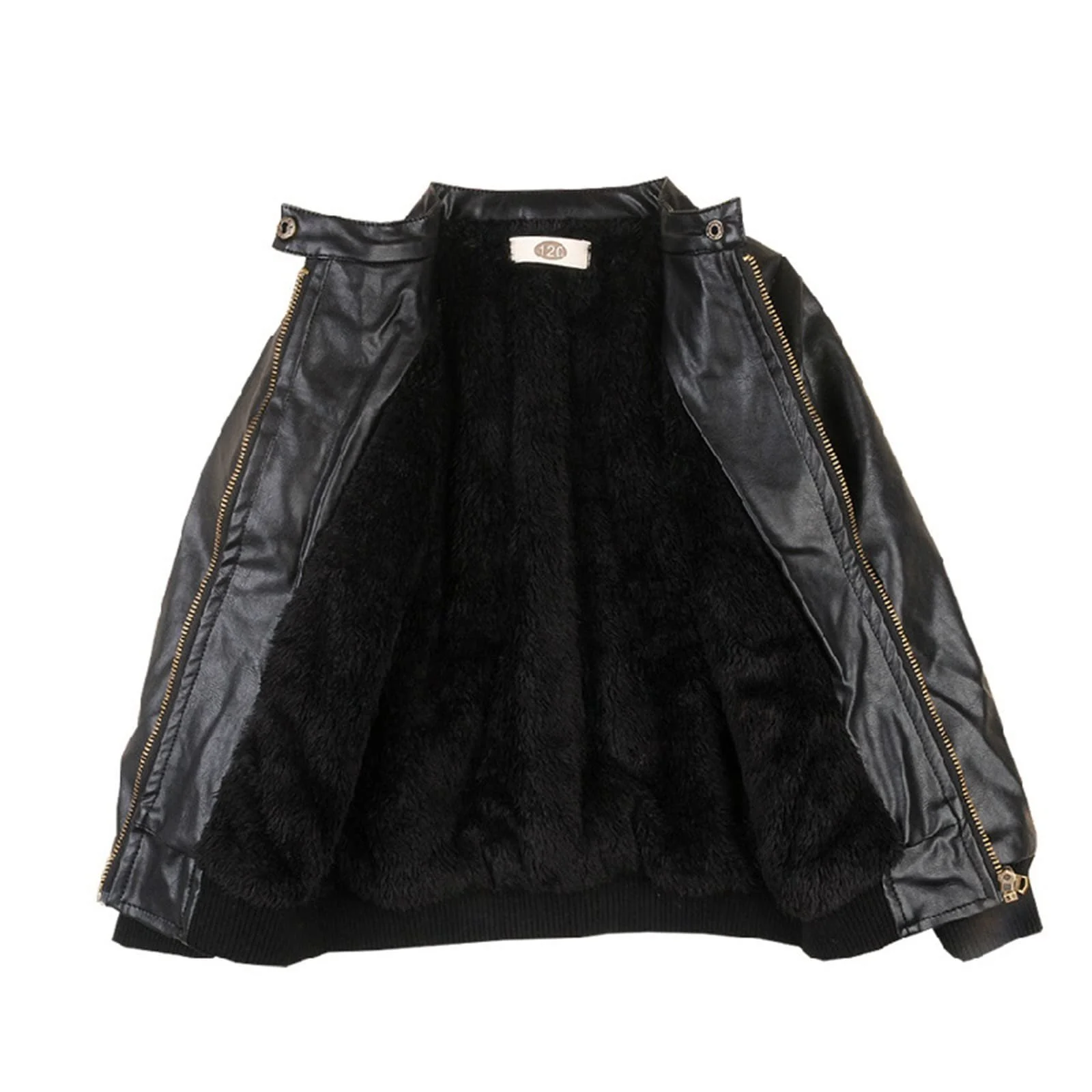 Шкіряна куртка XUEJIANN Зимова тепла флісова куртка Водонепроникна, фото №1