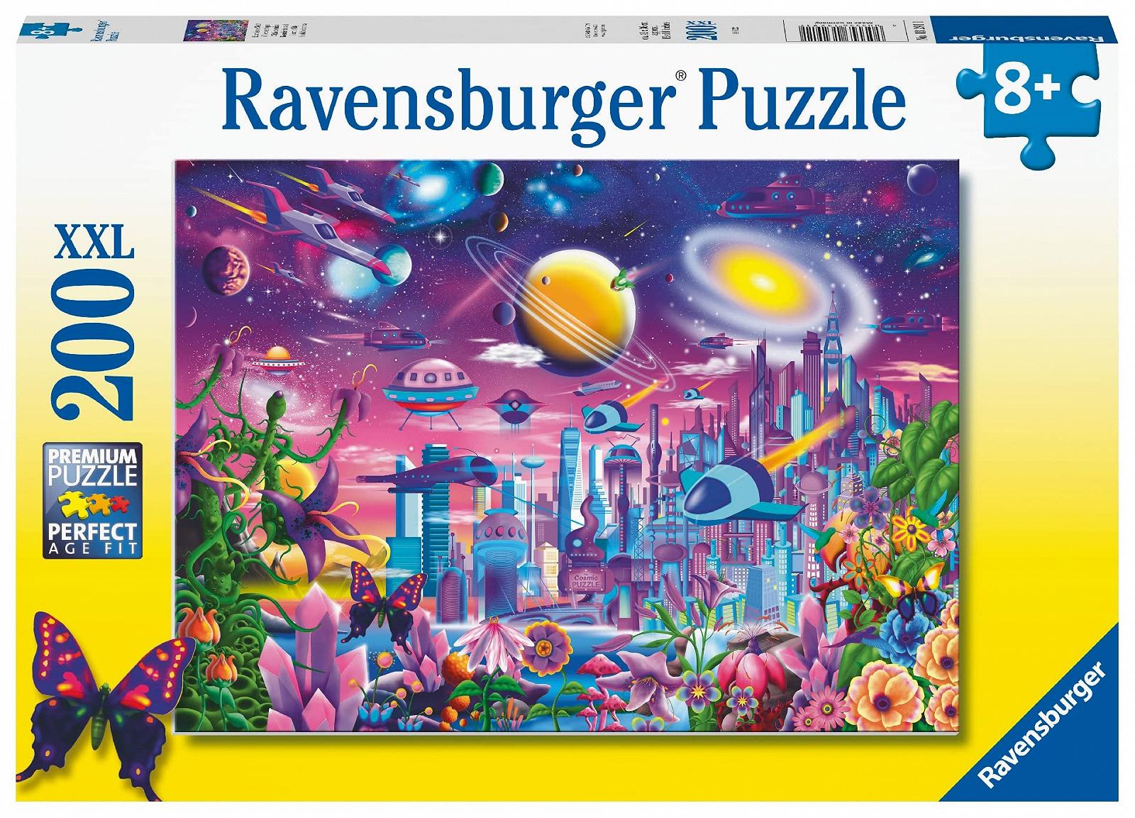 Пазл Ravensburger Children's Puzzle 13291 Cosmic City 200 елементів, фото №1