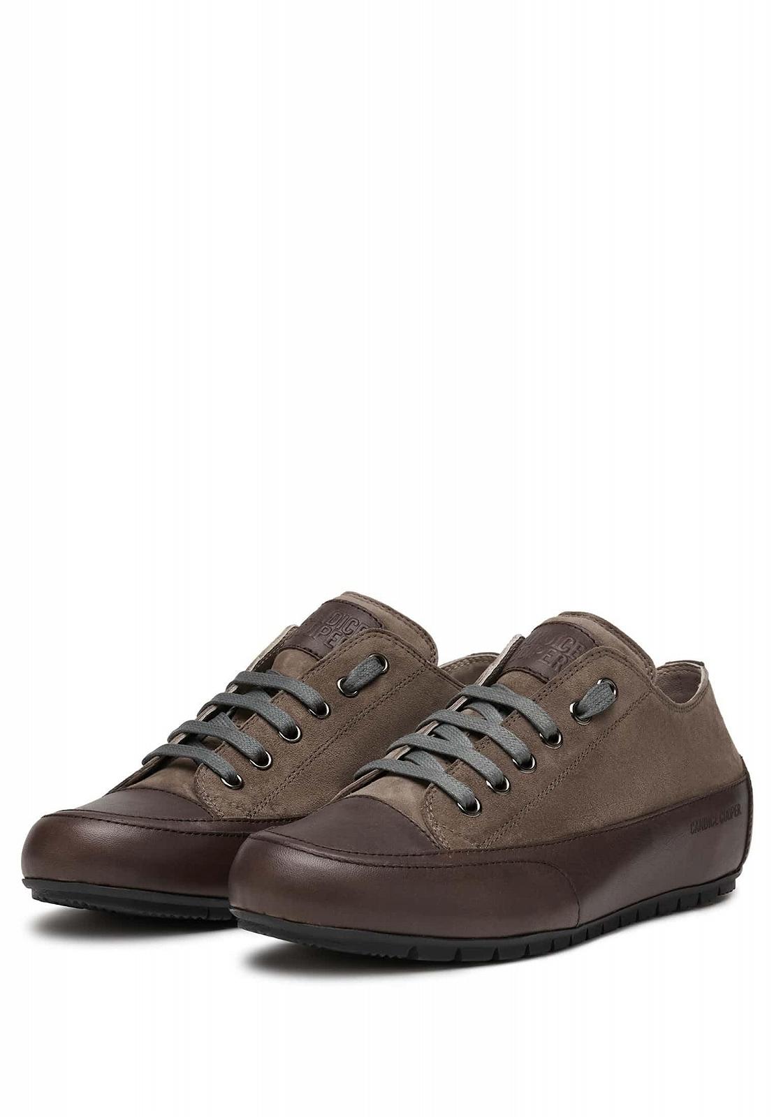 Кросівки Candice Cooper Vintage Style замшеві кольору Taupe зі шкіряною обробкою, фото №7