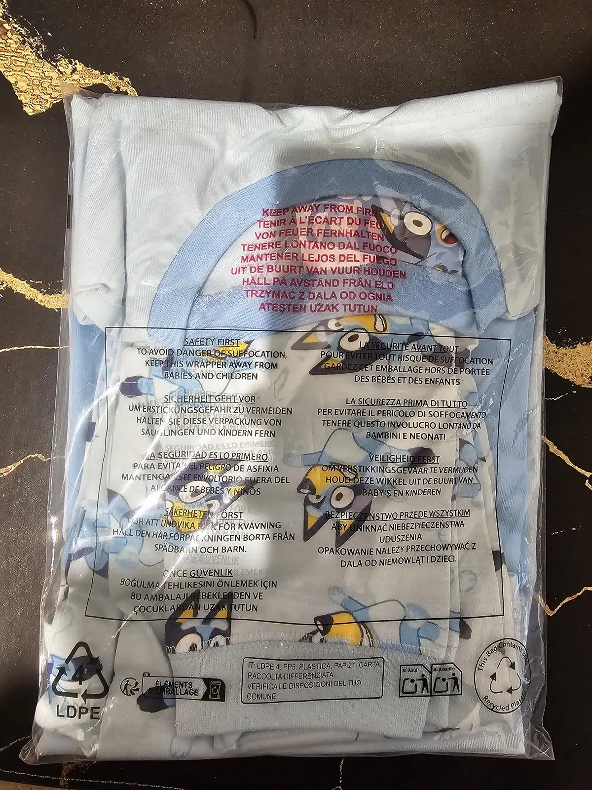 Піжама BlueY Дитяча Bingo, Chilli & Bandit для всієї родини 100% гребінна бавовна, фото №8