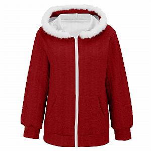 Куртка DKLOVIFU З капюшоном та коміром для осені та зими synthetic.ua - Фото 1