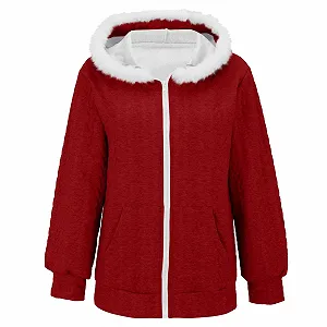 Куртка DKLOVIFU С капюшоном и воротником для осени и зимы synthetic.ua - Фото 1