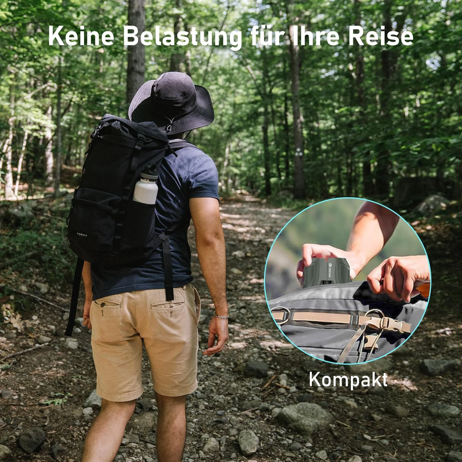 Бінокль 15x25 BAK4 FMC HD Водонепроникний Складаний, фото №6