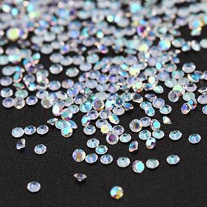 Микро Тип Стразы для ногтей DIY Кристалл Плоская задняя часть Без страз Нужды Искусство ногтей Косметика Цвета synthetic.ua - Фото 1