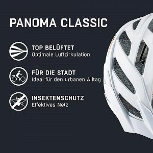Шлем ALPINA PANOMA Classic - Легкий, оптимально вентилируемый велосипедный шлем с дополнительным светодиодным фонарем для взрослых synthetic.ua - Фото 1