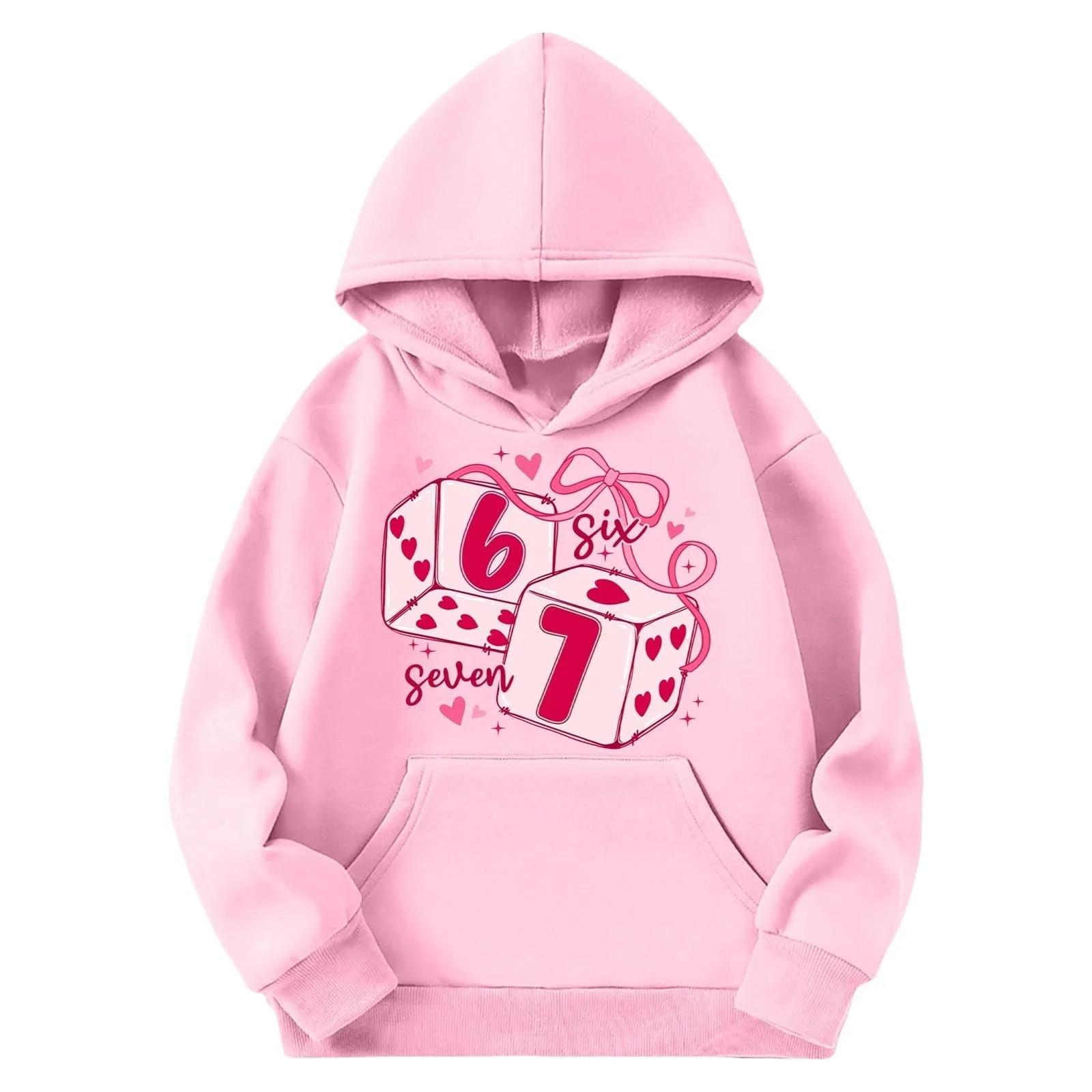 Худи с принтом 67, фото №1